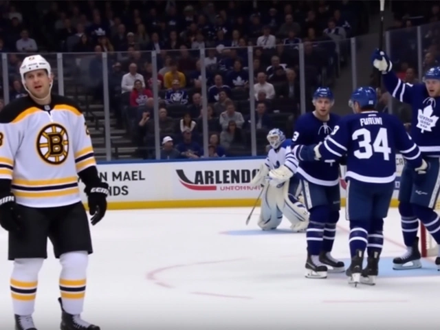 David Pastrňák v Tichosti Sleduje, jak Boston Bruins Podlehli Toronto Maple Leafs ve Šestém Zápase, který Rozhodne Sedmý Duel