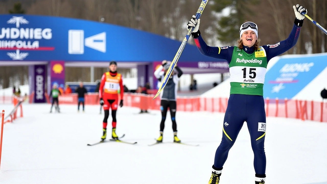 Vítězslav Hornig překvapil český biatlon pátým místem na Světovém poháru v Ruhpoldingu