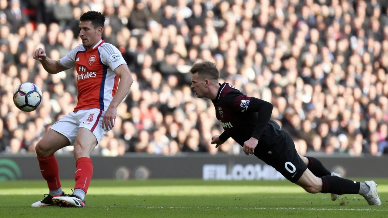 Arsenal strádá po porážce s West Hamem, zatímco Aston Villa zachraňuje bod s Evertonem