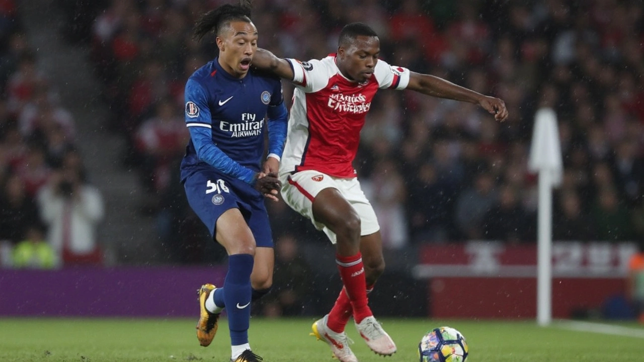PSG poprvé porazil Arsenal: Dembélé zařídil vítězství v úvodním semifinále Ligy mistrů