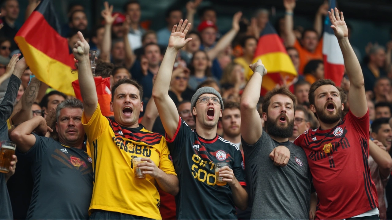 Nacistické pozdravy na stadionu v Edenu vyvolaly bouři a ostrou kritiku Němců