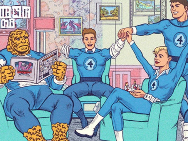 Fantastická čtyřka: Nový marvelovský film zasazený do retrofuturistických 60. let