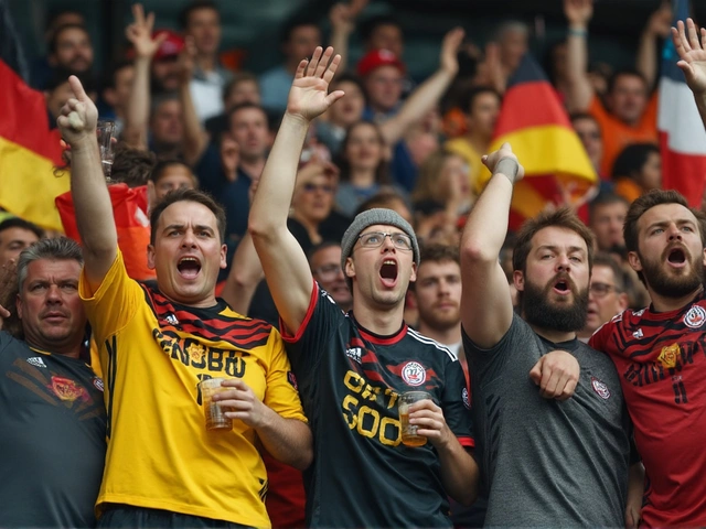 Nacistické pozdravy na stadionu v Edenu vyvolaly bouři a ostrou kritiku Němců