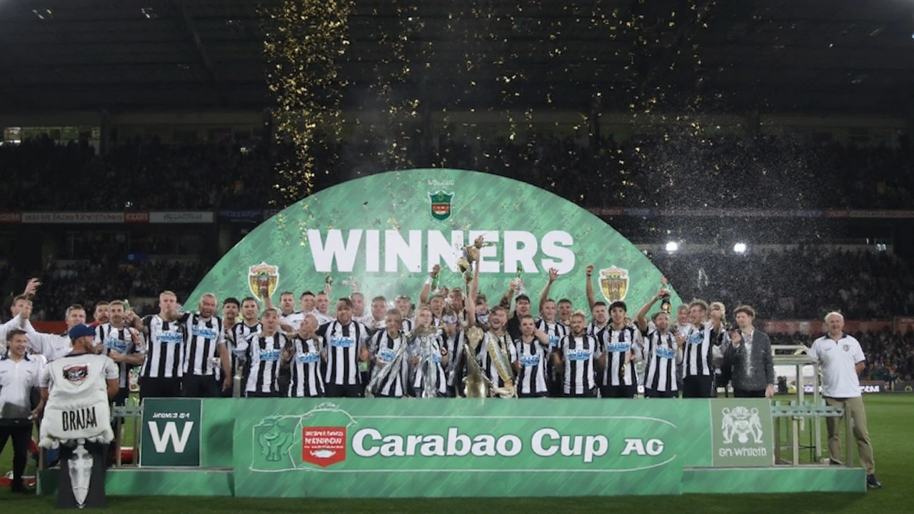 Newcastle United končí 70 let čekání: ve finále Carabao Cupu porazil Liverpool 2:1