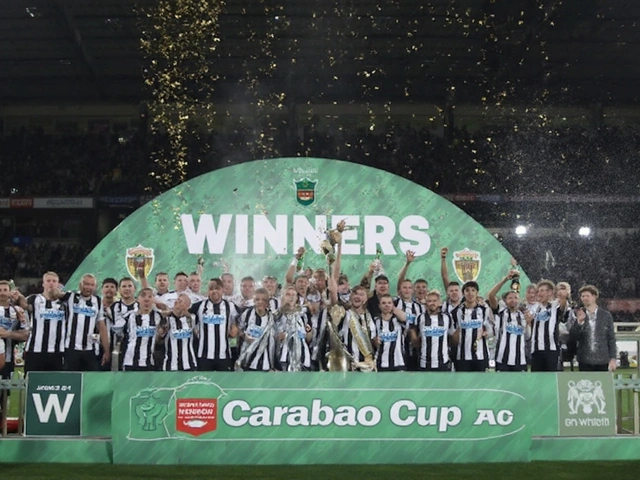 Newcastle United končí 70 let čekání: ve finále Carabao Cupu porazil Liverpool 2:1