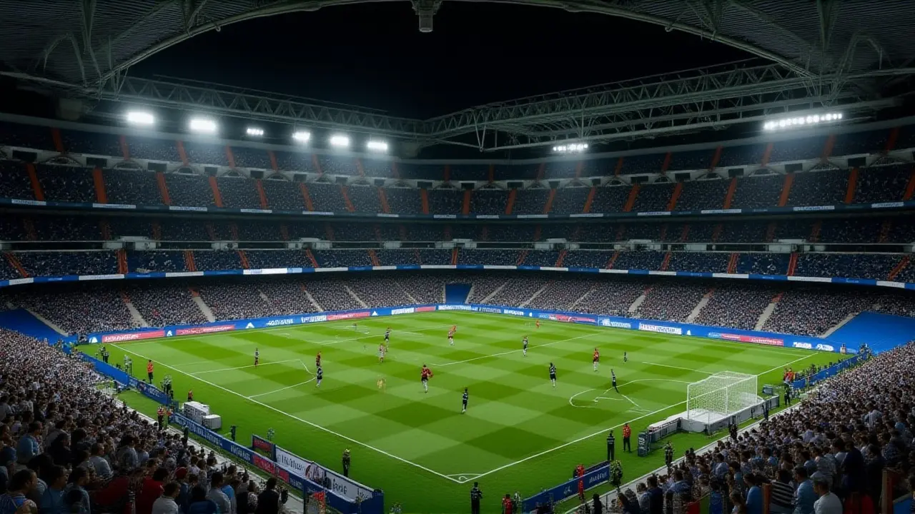 Bernabéu má pro sezónu 2025/26 kapacitu 83 186 míst, pro koncerty se zavírají dolní sedačky