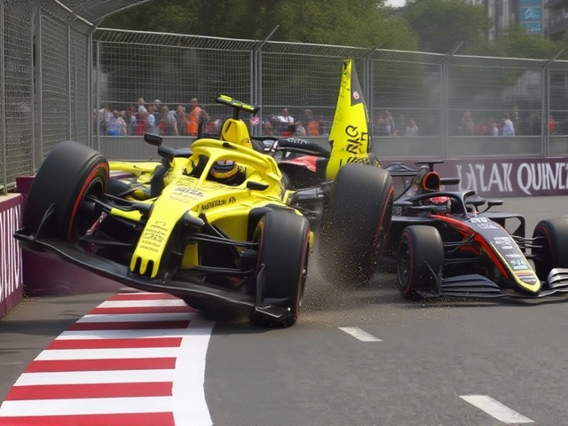 Staněk způsobil drtivou nehodu v Baku, jeho vůz byl totálně zničen