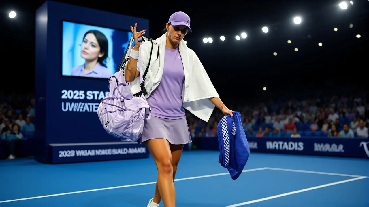 Świątek zřítila historický kolaps proti Rybakina na WTA Finals v Riádu