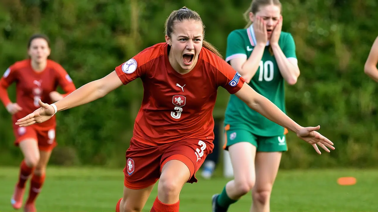 Ženy do 16 let porazily Irsko dvakrát v Jesenicích