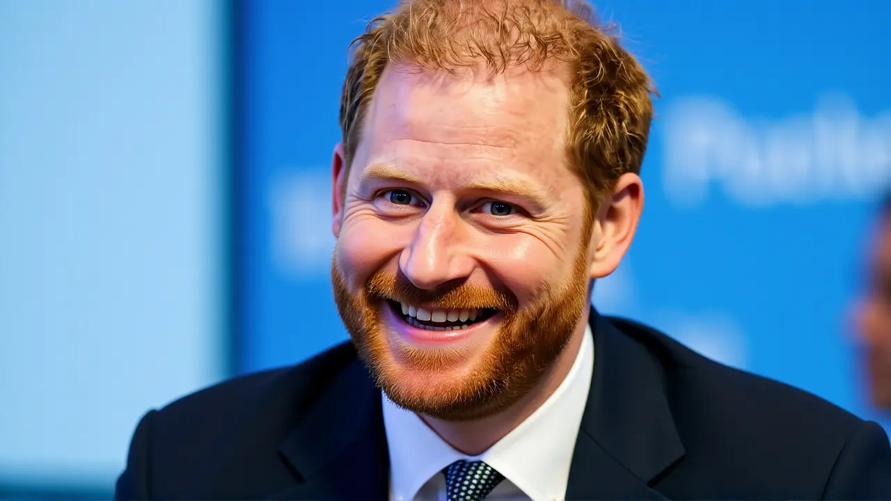 Prince Harry vtipkoval o Trumpovi u Colberta: Odpověď byla ostrá
