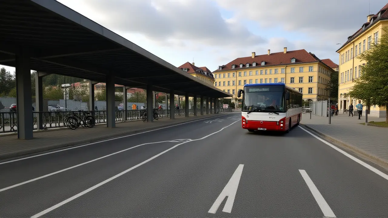 Kladno: Startuje rekonstrukce autobusového nádraží a přicházejí elektrobusy