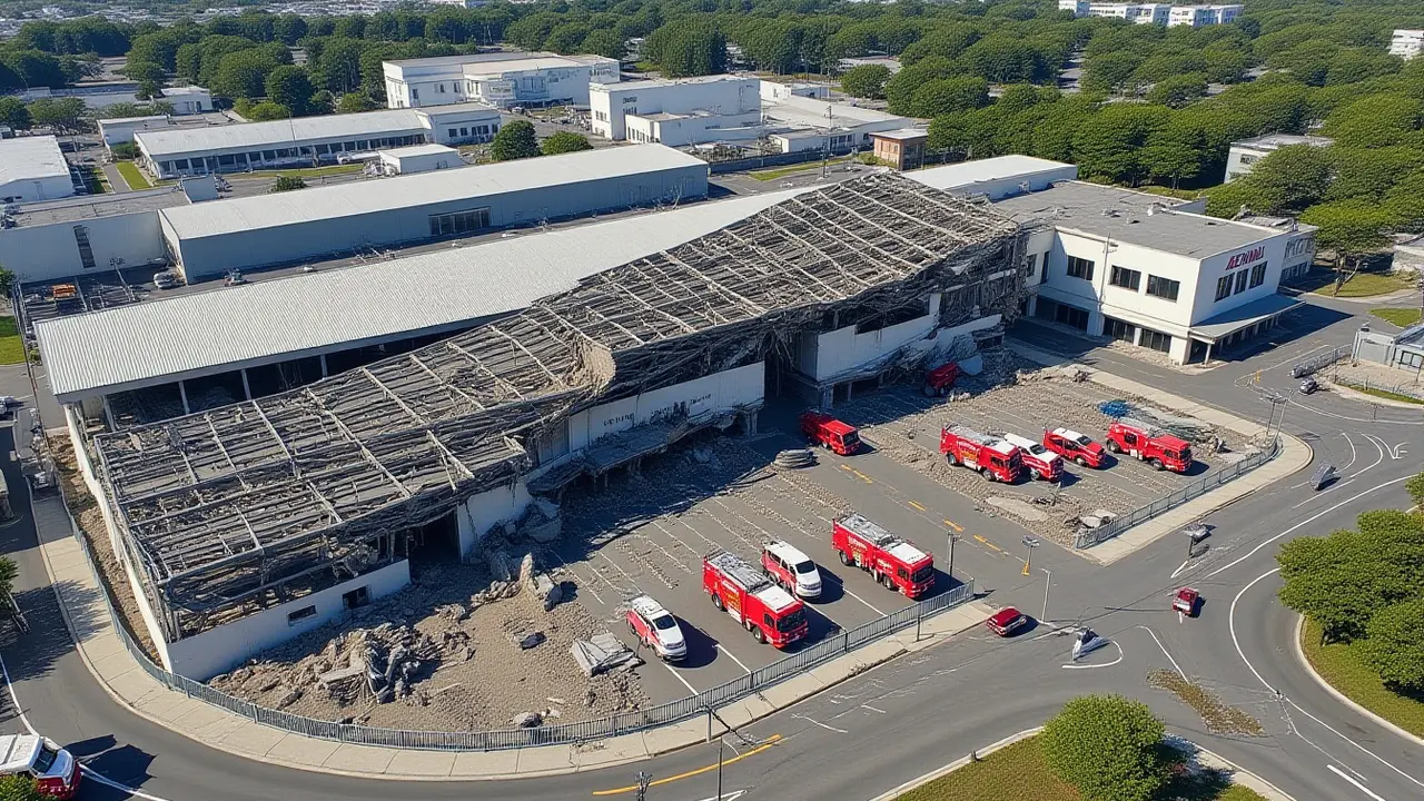 Zemětřesení v Kumamotu: Výbuch v obchodě Aeon Mall si vyžádal desítky životů